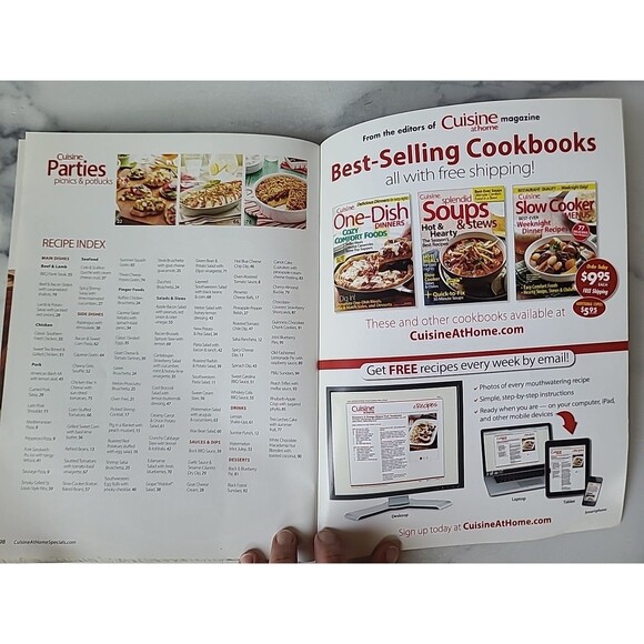 Cuisine Parties Picnics & Potlucks July 2013 Magazine - Picture 8 of 10